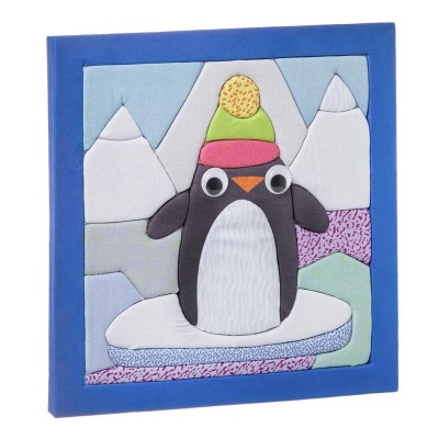 Набор для творчества «Печворк без иглы. Пингвин», Bondibon